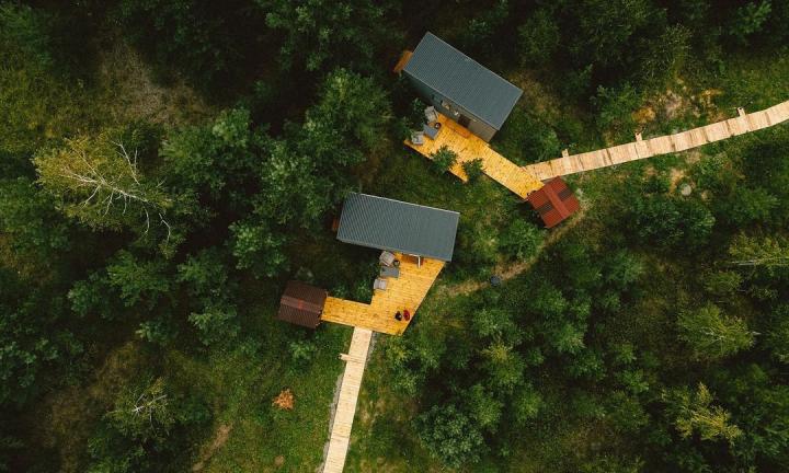 Омский глэмпинг победил в конкурсе Ростуризма «Лучший загородный отель из дерева»