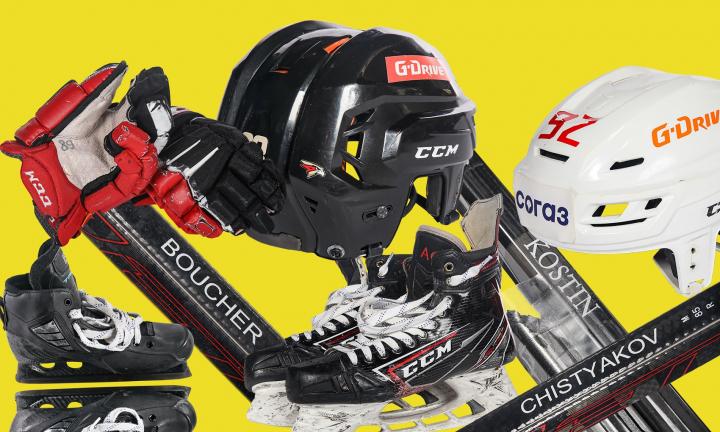Клюшки и шлемы хоккеистов «Авангарда» из победного сезона можно купить на благотворительном аукционе
