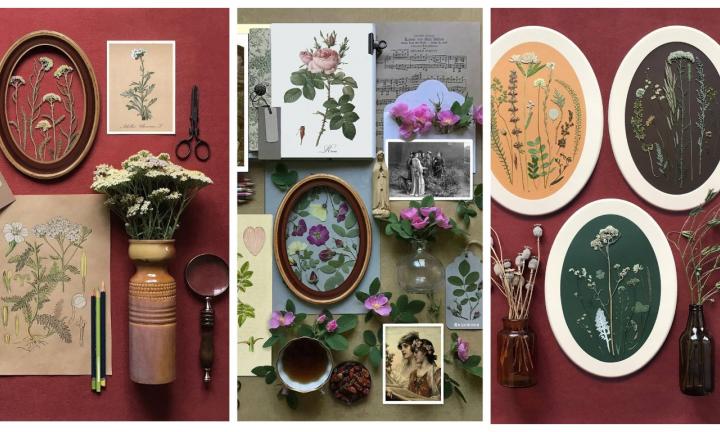 Инстаграм дня: эстетика гербария в аккаунте дизайнера Ирины Шавриной