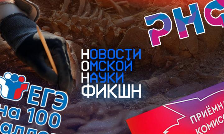 Нон-фикшн: омские 100-балльники, ход приёмной кампании в вузах, археологические раскопки и победы наших учёных 