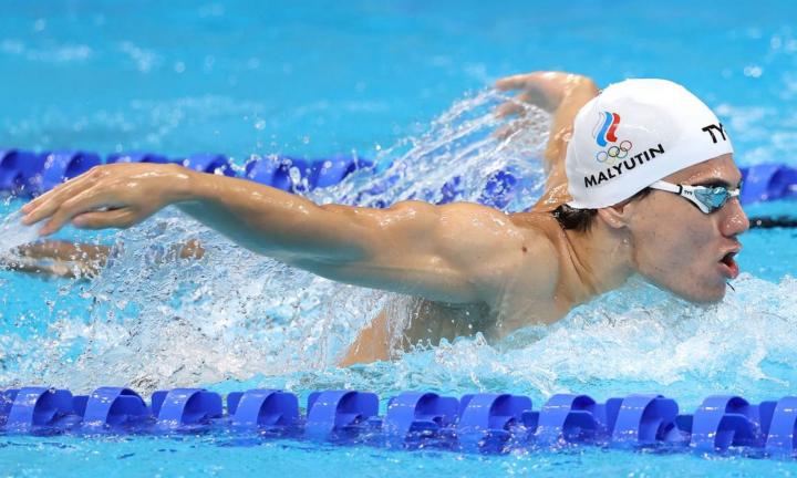 Омский пловец занял пятое место в олимпийском заплыве